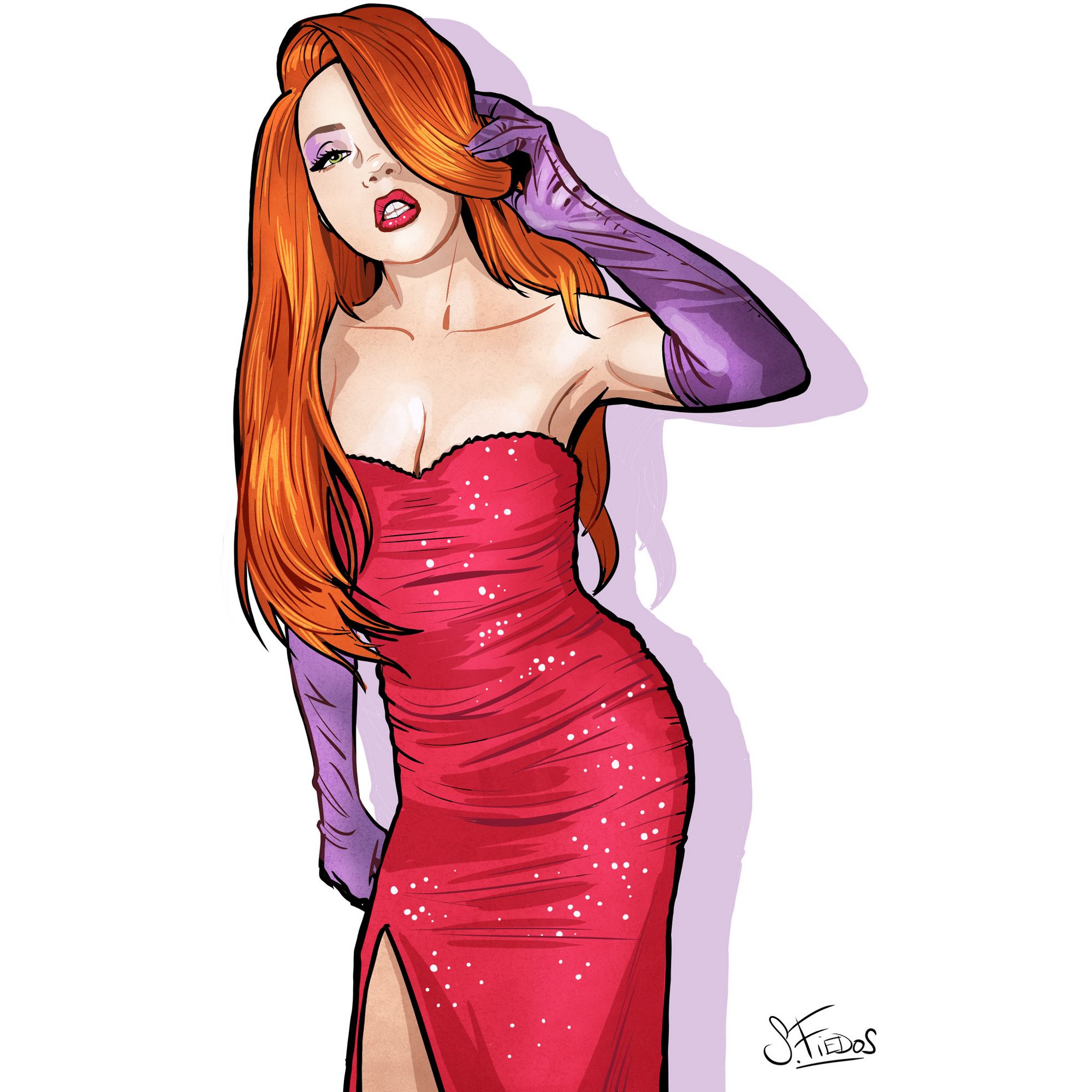 karrigan Taylor as Jessica Rabbit