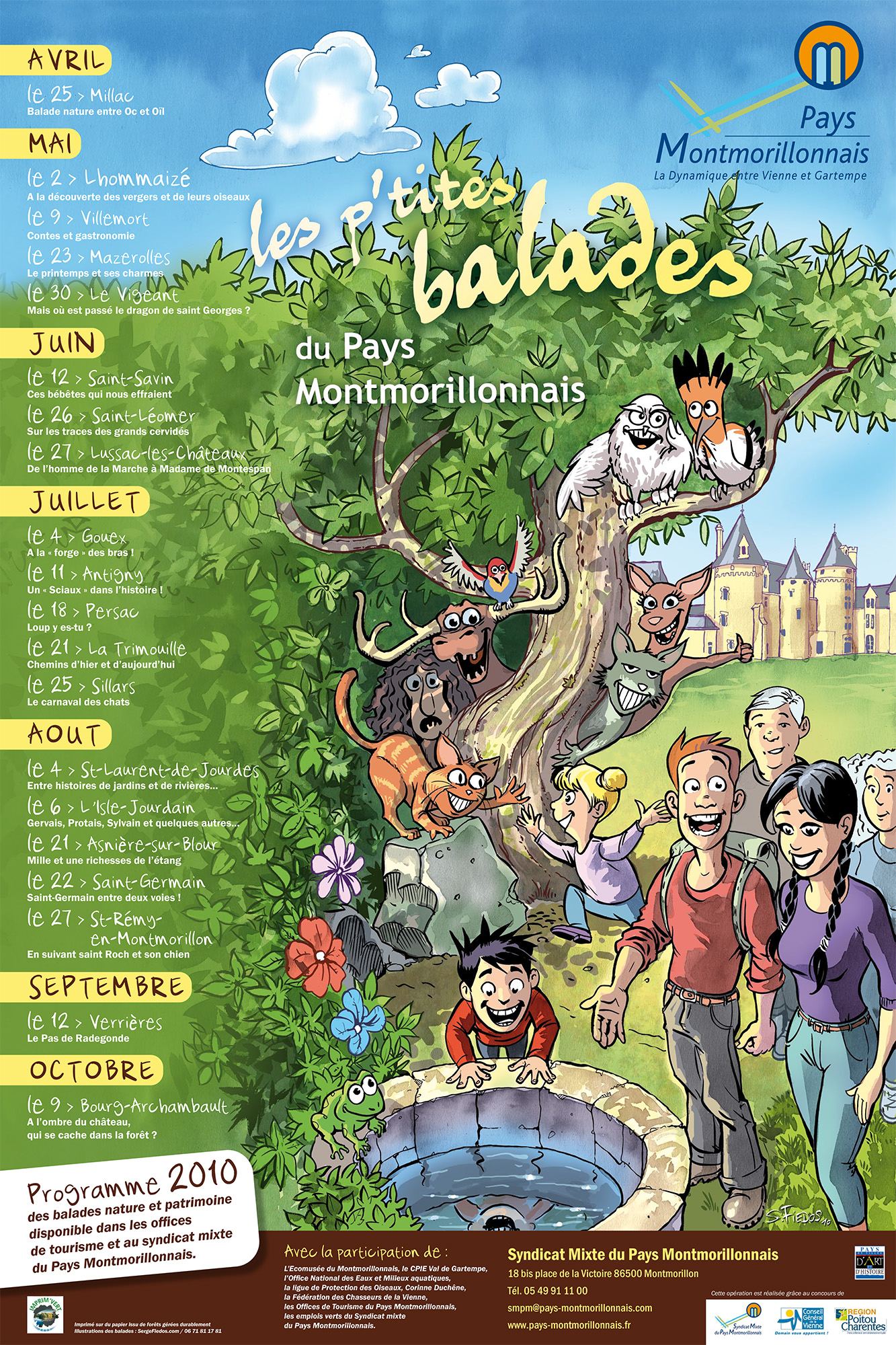 Affiches des ballades 2010