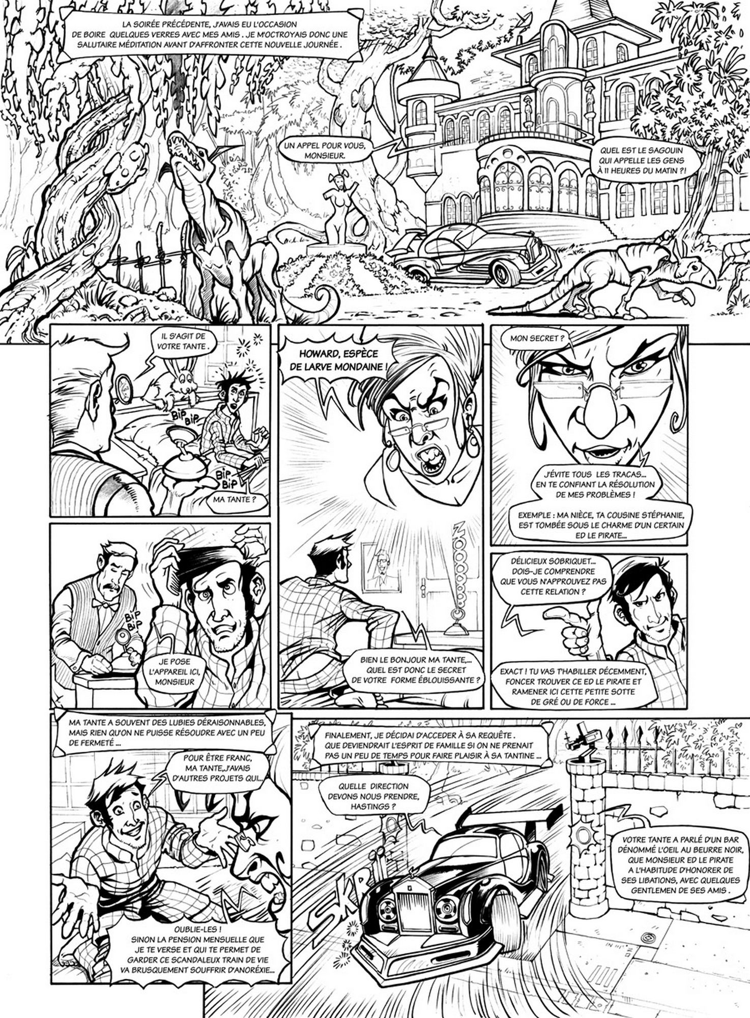 encrage de la planche 1