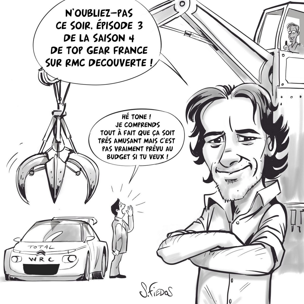 caricature de Bruce Jouanny