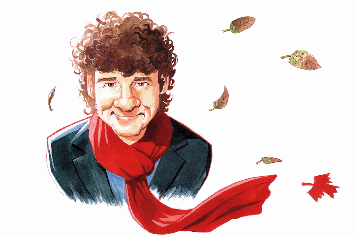 interview de Robert Charlebois par Antoine de Caunes illustrations Serge Fiedos