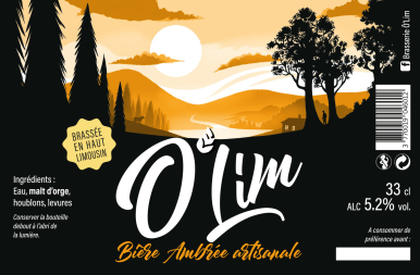 O'lim bière ambrée