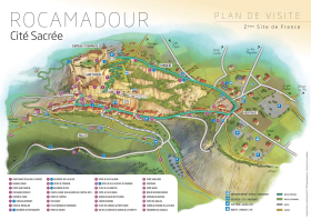 Plan de Rocamadour