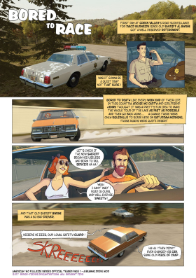 BeamNg Drive powered comics